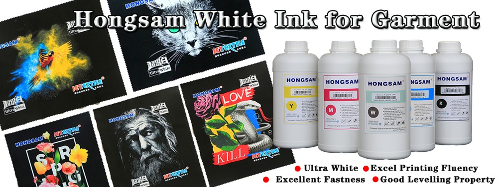 DTG white ink