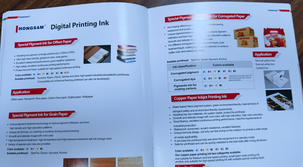 coated paper printing ink