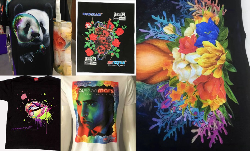 pigment inks for textile printing