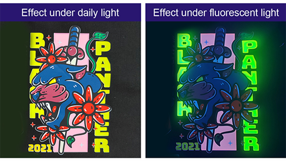 Fluorescent Direct to Film Ink